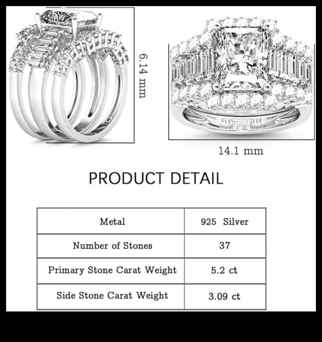 الأحجار الكريمة المشعة: أساسيات الزفاف الفاخرة