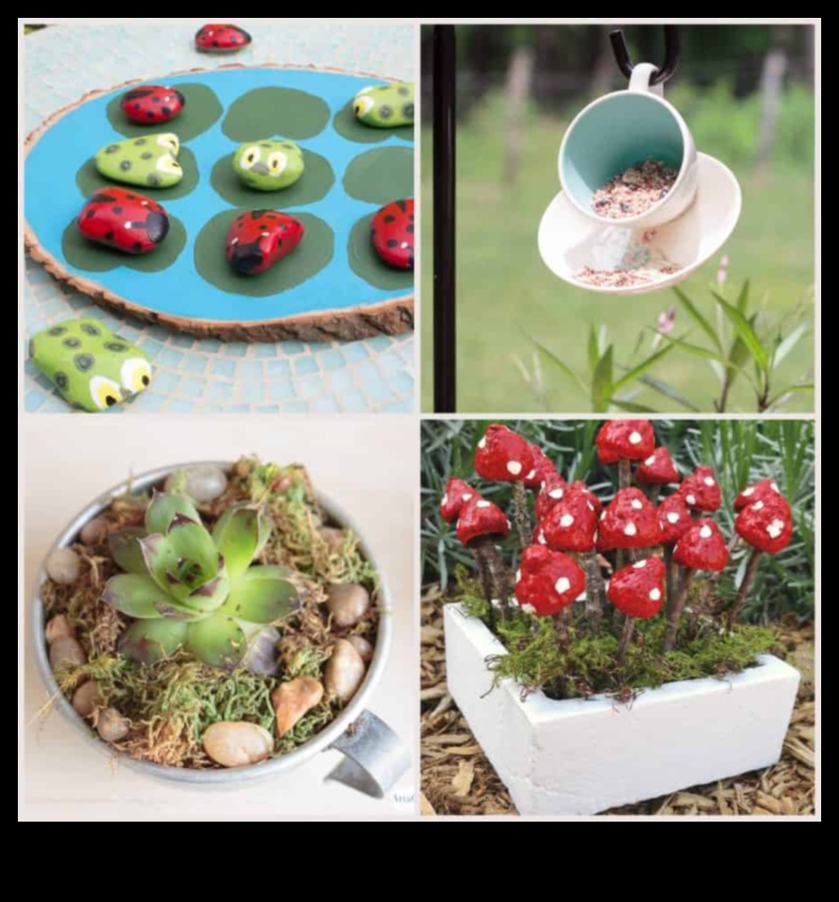 حرفي الحديقة: مشاريع DIY الإبداعية التي تسعد