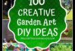 حرفي الحديقة: مشاريع DIY الإبداعية التي تسعد