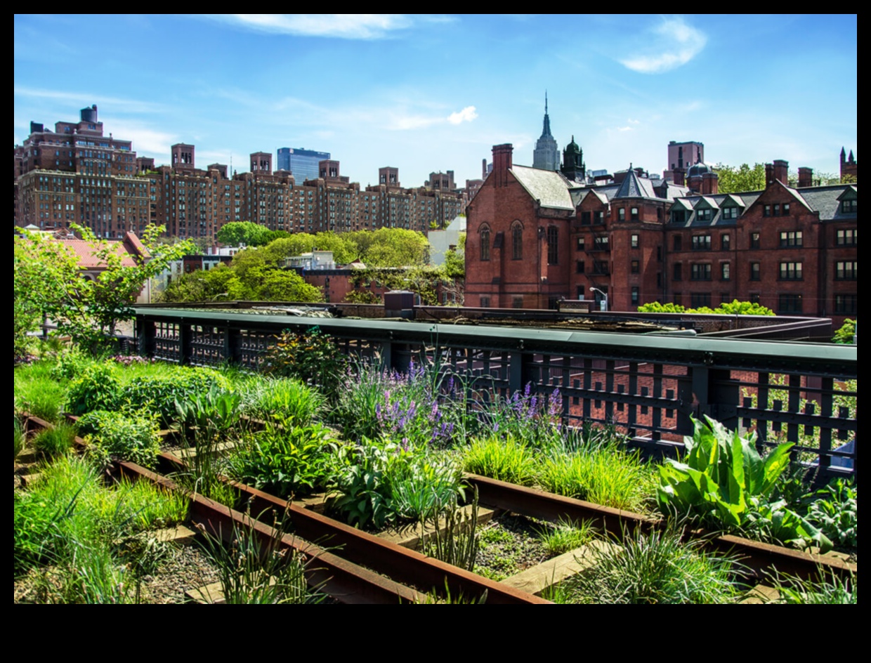 ملاذ شاهق: البستنة الحضرية المسرات فوق المدينة