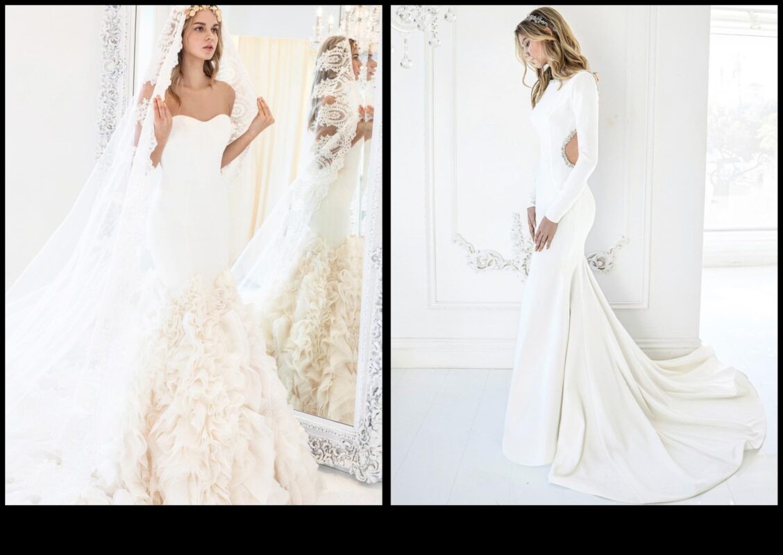 تصميم الأزياء الأنيقة: الكشف عن أحدث اتجاهات الزفاف