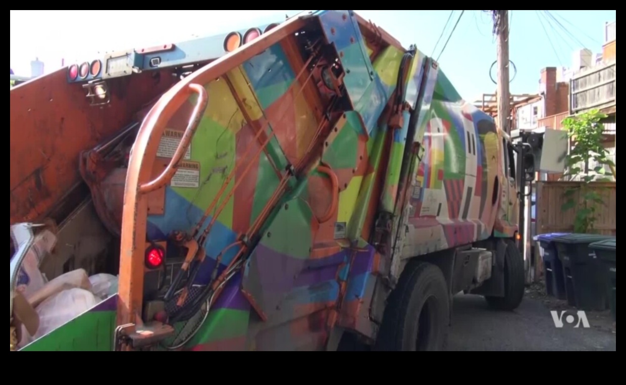 النقل المخصص: وظائف الطلاء الفريدة والفنية على الشاحنات