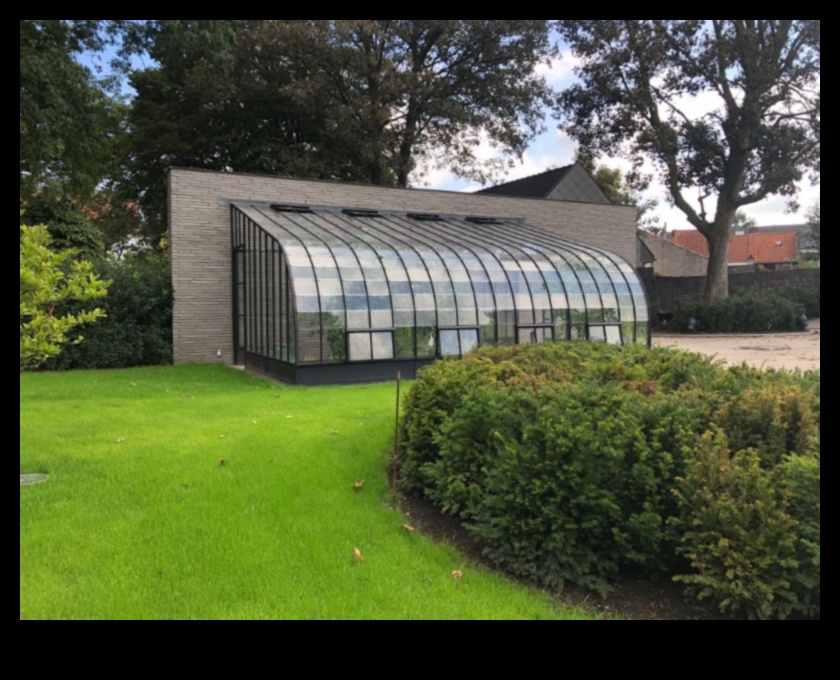 أناقة الحديقة: جمال الدفيئة في كل برعم