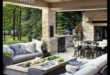 غرفة معيشة فاخرة في الهواء الطلق: قم بتحويل مساحتك باستخدام أثاث الحدائق