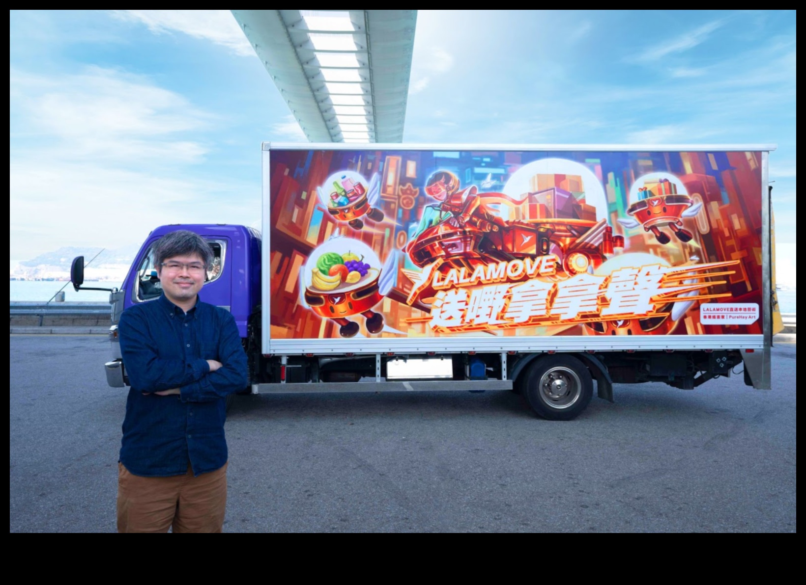 النقل المخصص: وظائف الطلاء الفريدة والفنية على الشاحنات